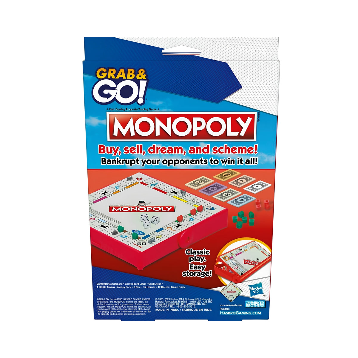 Monopoly Grab & Go