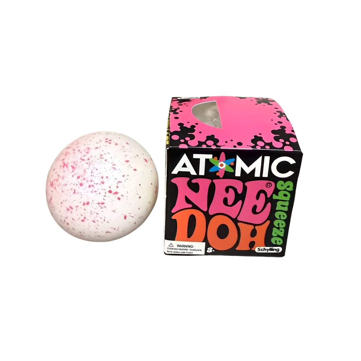 Snowball-Inspired Sensory Squeeze Toy