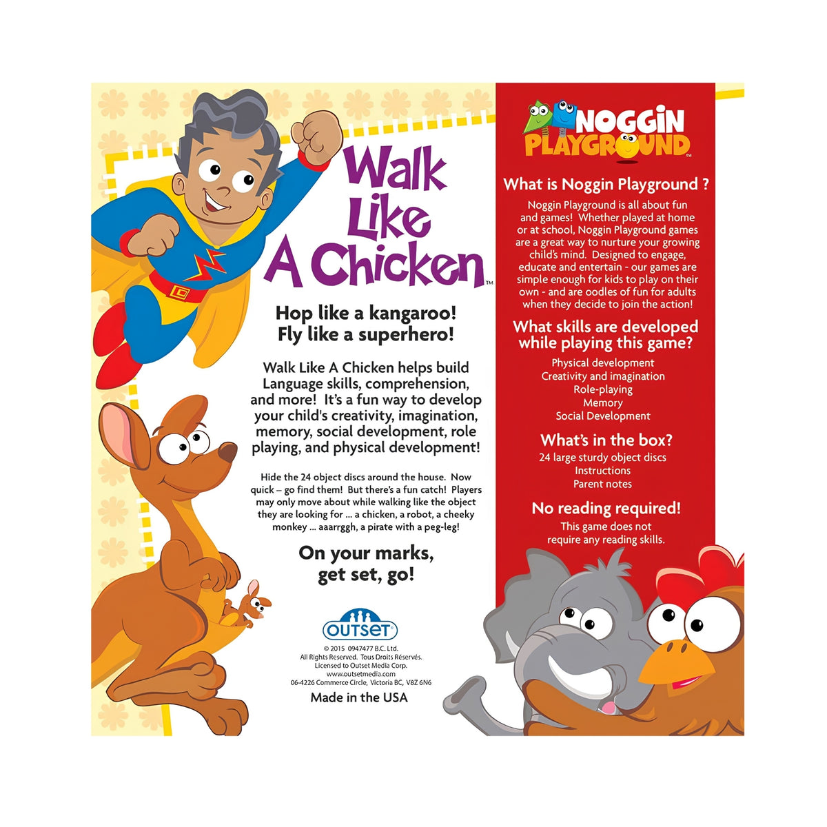 Walk like a chicken