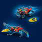 LEGO DREAMZzz Crocodile Car 71458 Building Toy Set, Rebuilds from Car to Off-Roader Truck Toy and Mini-Boat, Features Cooper, Jayden, and The Night Hunter Minifigures, Birthday Gift for 8