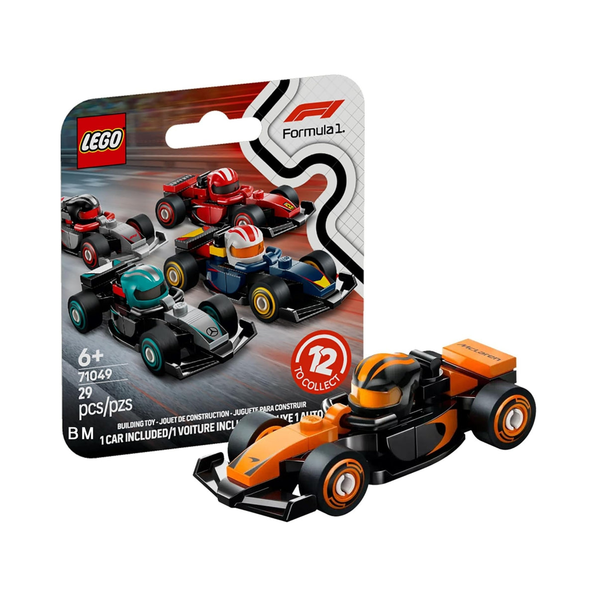 LEGO F1 Collectible Race Car McLaren | McLaren F1 Team Race Car [71049-4]
