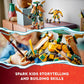 Lego 71796 Ninjago The Elemental Dragon Against Empress' Robot Large Construction Toy for Christmas, with Figures and 6 Ninja Minifigures, Collectible Set, Kids Gift