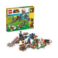 LEGO Super Mario Diddy Kong's Mine Cart Ride Expansion Set 71425, Collectible Building Toy with Brick Built Funky Kong Figure, Super Mario Gift Set for Kids Ages 8-10 to Combine with a Starter Course