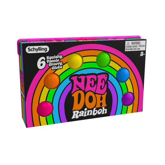 NeeDoh Rainboh Teenie Sensory Squish Set